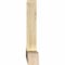 Ekena Millwork Portland Rough Sawn Timber Gable Bracket, Douglas Fir, 84"W x 24"H x 4"D x 4"F, 7/12 Pitch GBW084X24X0404POR00RDF - alternate 3